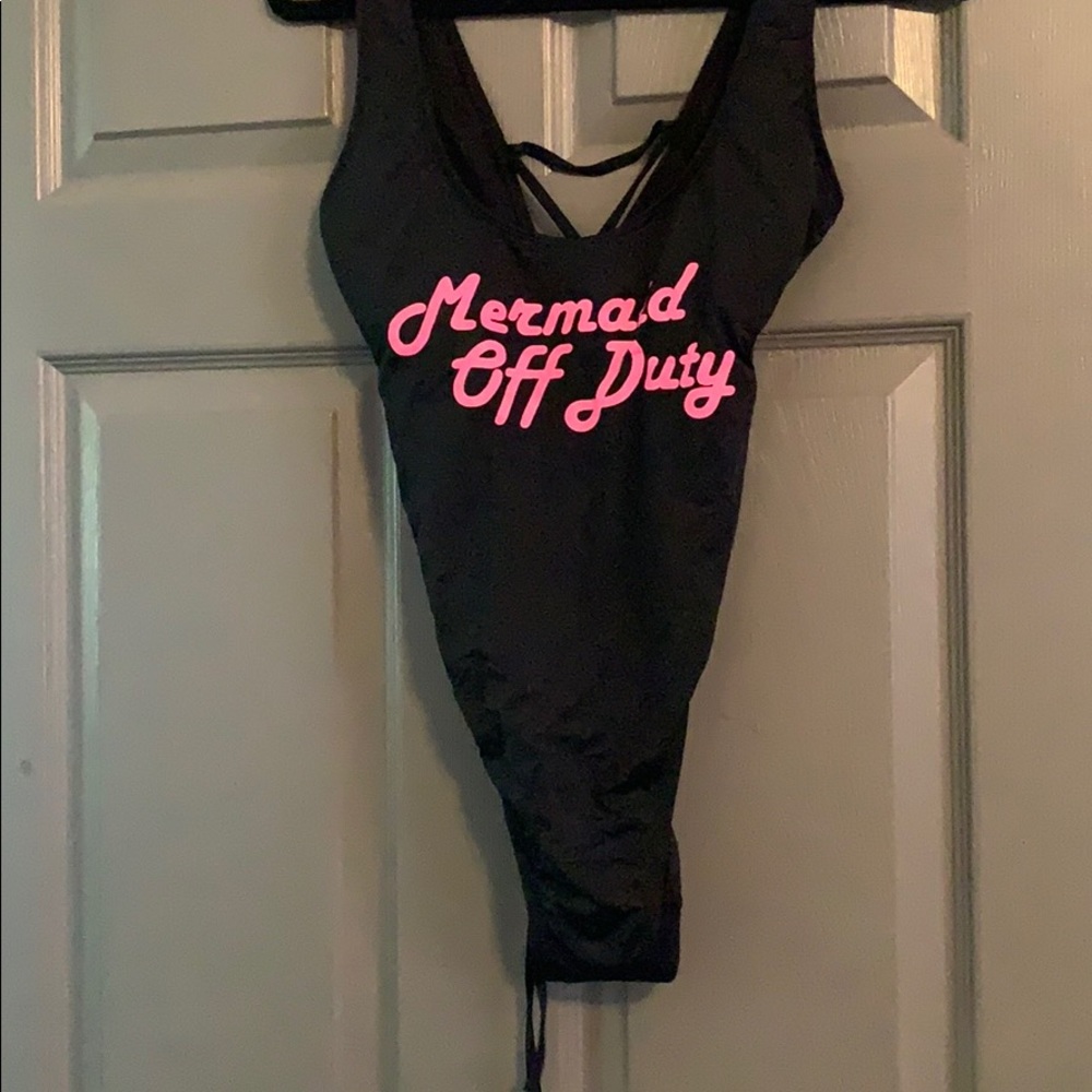 Mermaid Off Duty One Piece